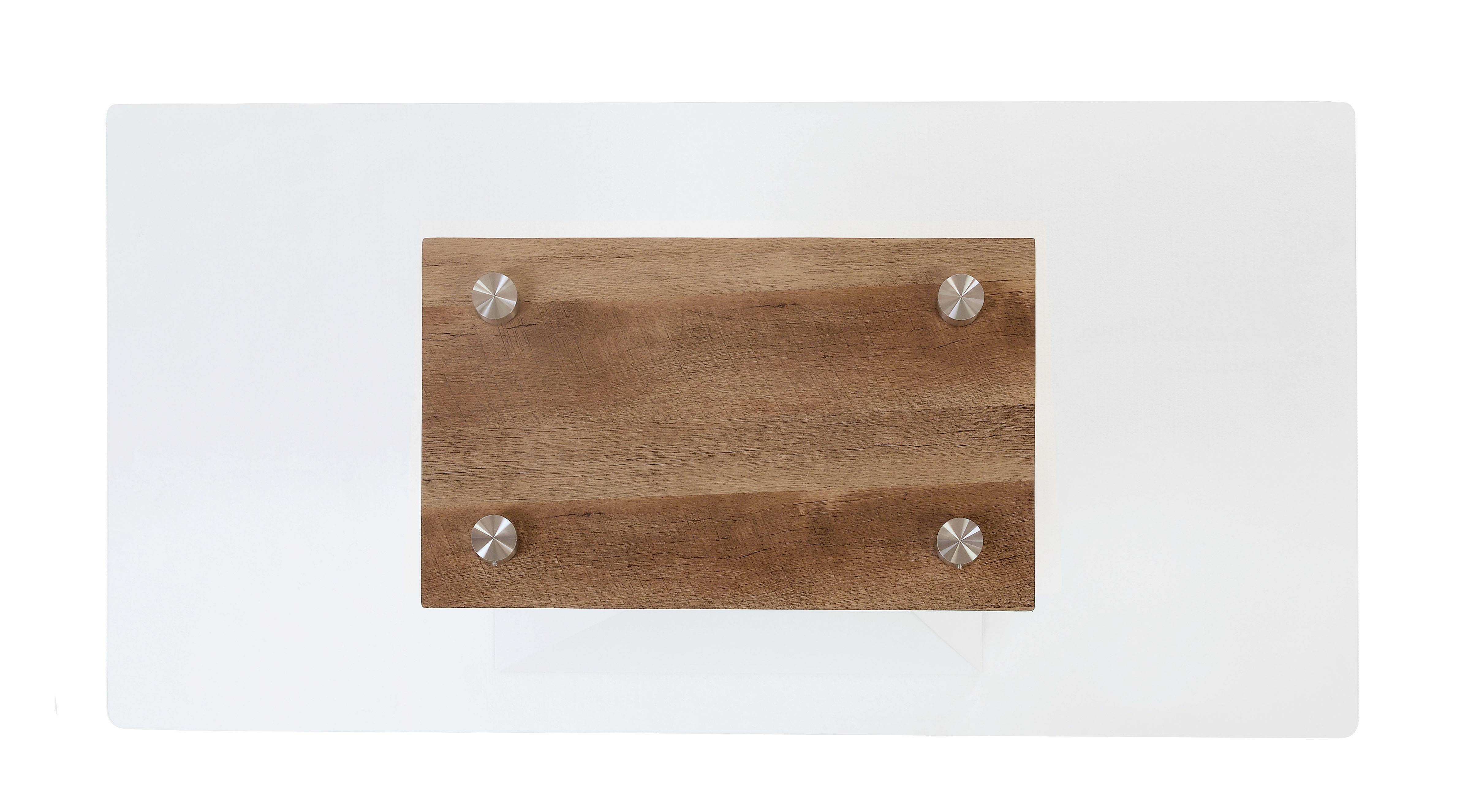 Klyte Contemporary Glass Top Coffee Table